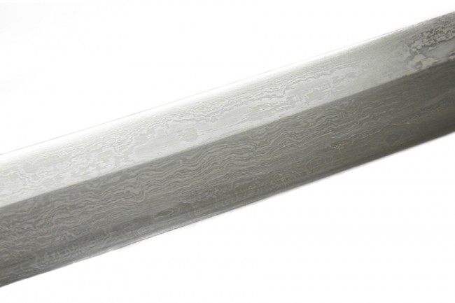Катана из дамасской стали "Аоигата"