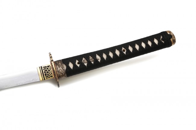 Катана из дамасской стали "Аоигата"